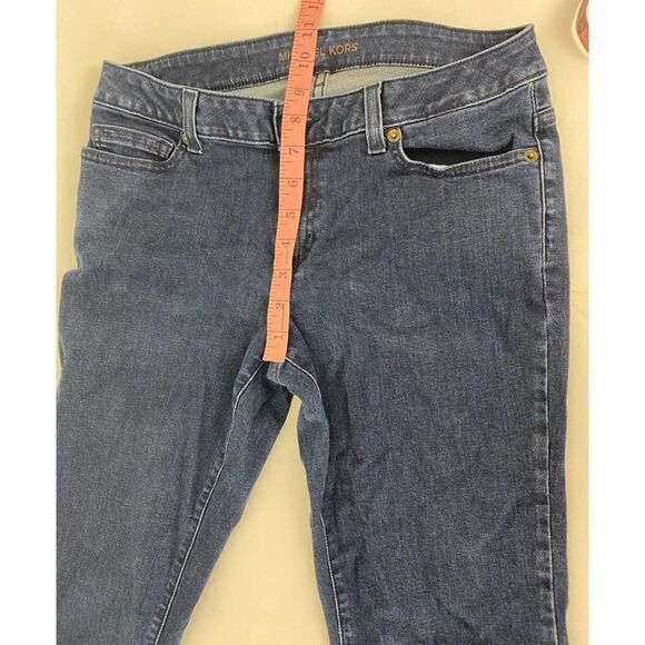 Michael Kors Skinny Jeans Blue Stretch Slim - Size 4 - Picture 3 of 11